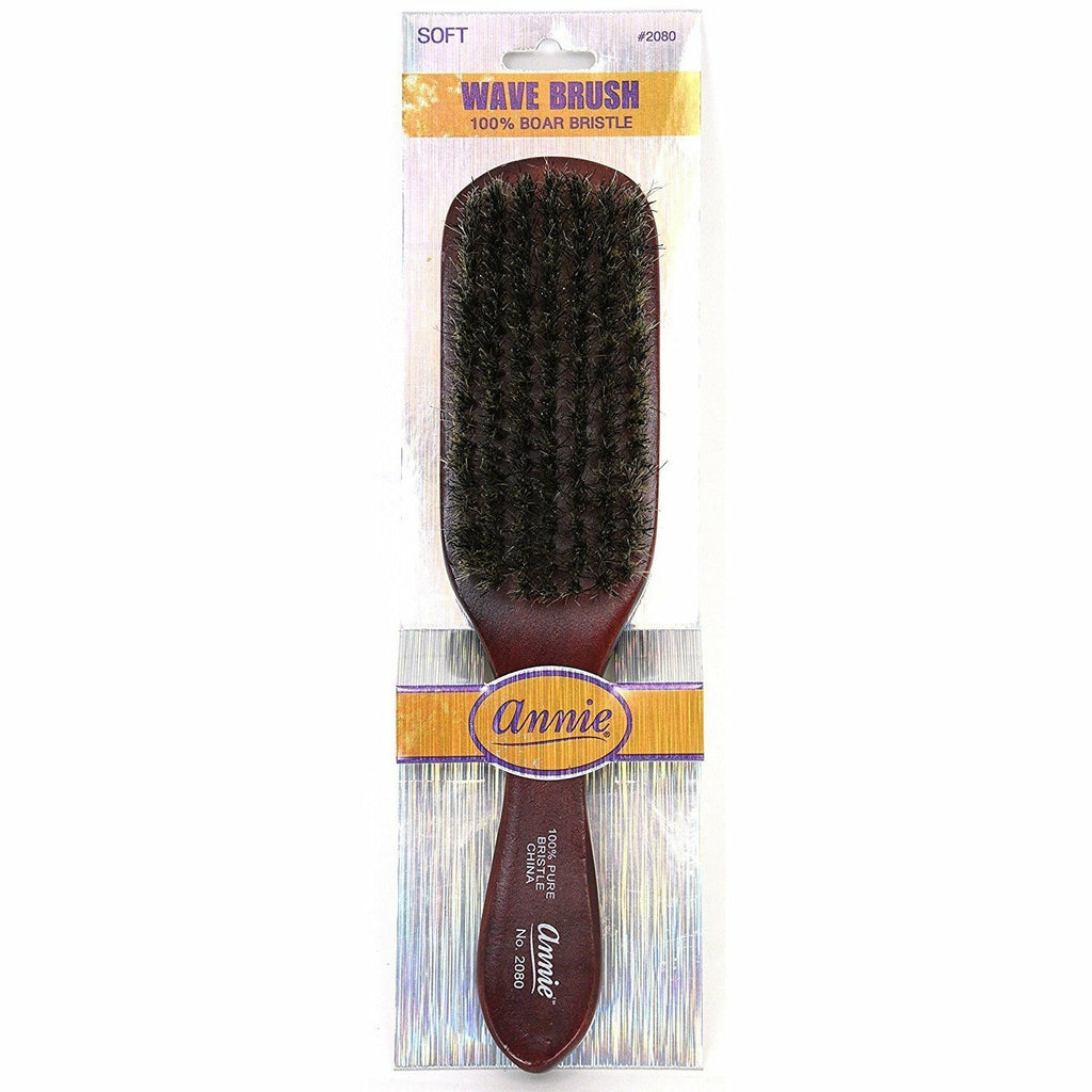 Annie: Soft 100% Boar Bristle Wave Brush #2080 – Beauty Depot O-Store