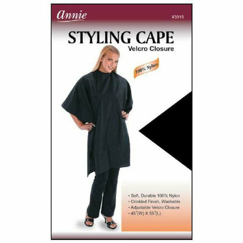 Annie Salon Tools Annie: Styling Cape with Velcro Closure #3915