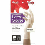 Annie Salon Tools X-Large #3818 Annie: Latex Gloves (Lightly Powdered)