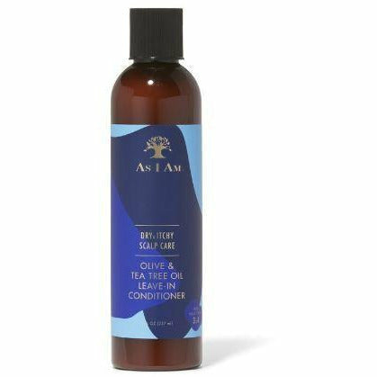 As I Am Styling Product As I Am: Olive & Tea Tree Oil Leave In Conditioner 8OZ