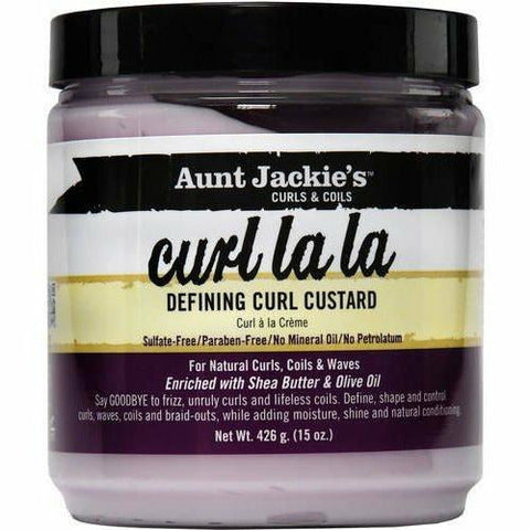 Aunt Jackie's Hair Care Aunt Jackie's: CURL LA LA CUSTARD 15oz