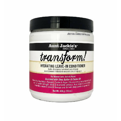 Aunt Jackie's Styling Product Aunt Jackie's: Transform Hydrating Leave-In Conditioner 15oz