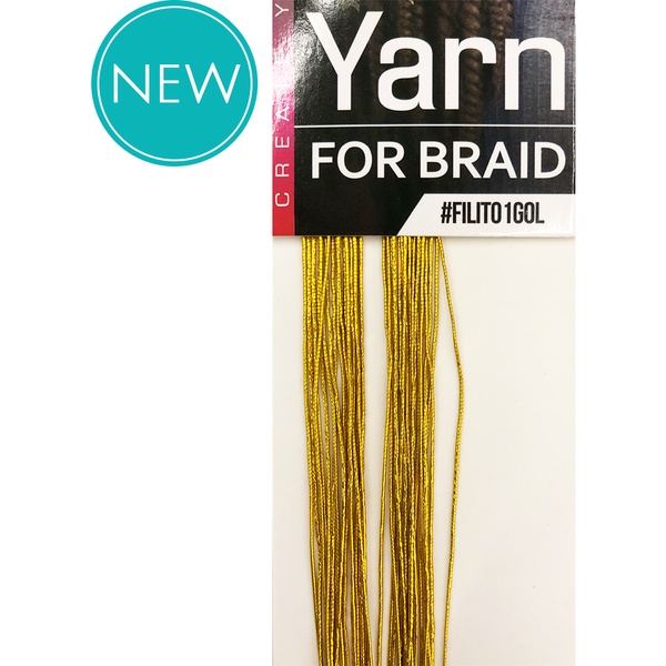 Beauty Depot O-Store Hair Accessories Yarn For Braid - Gold