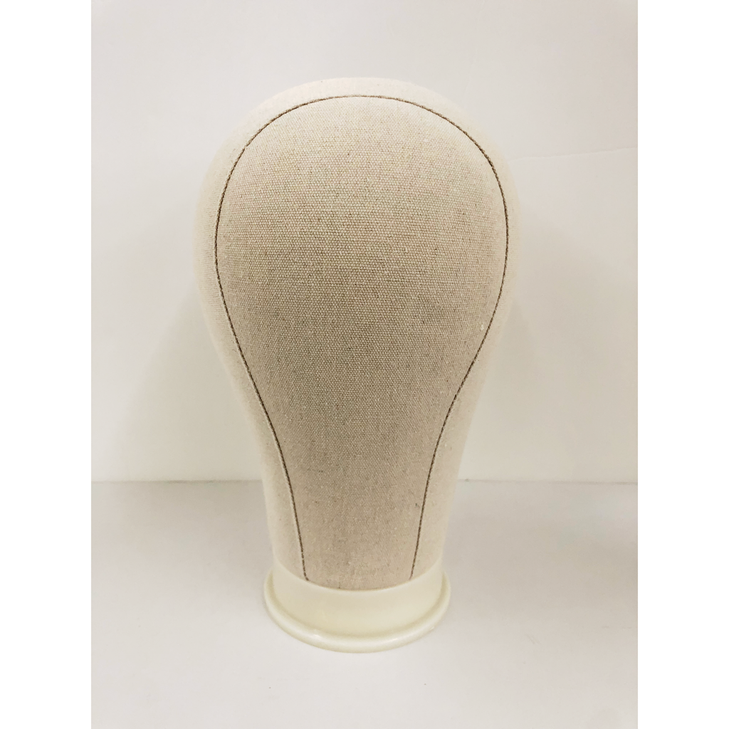  NouveauGenra 23 Inch Cork Canvas Wig Head with Stand