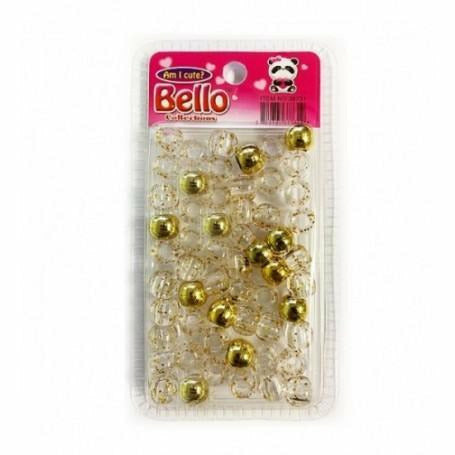 Bello Collection Hair Accessories Bello Collection: Gold Beads #38731