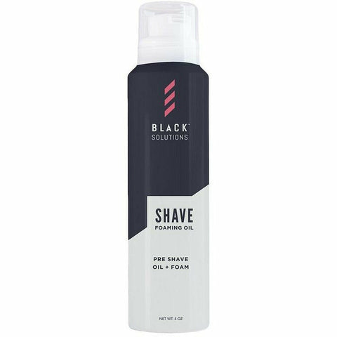 Black Solutions: Shave Foaming Oil 4oz