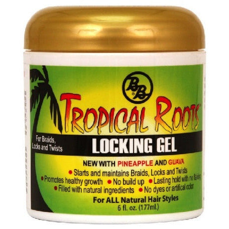 Bronner Bros Hair Care Bronner Brothers:  Tropical Roots Locking Gel 6oz