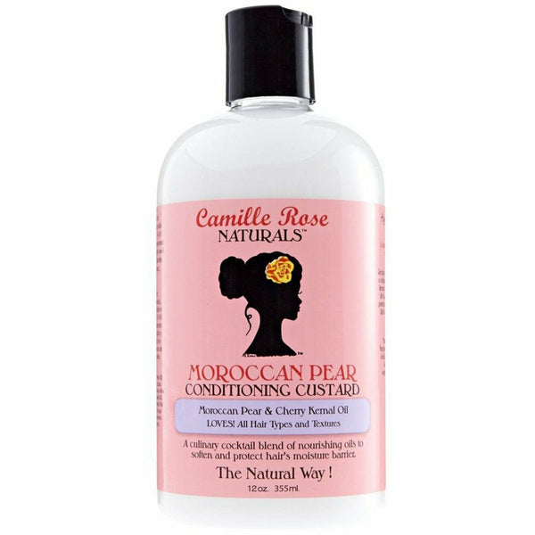Camille Rose Styling Product CAMILLE ROSE NATURALS: MOROCCAN PEAR CONDITIONING CUSTARD 12 OZ