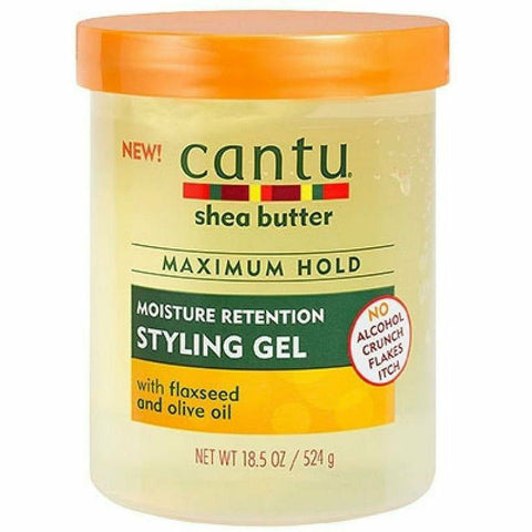 Cantu Hair Care Cantu: Max Hold Flaxseed & Olive Oil Gel