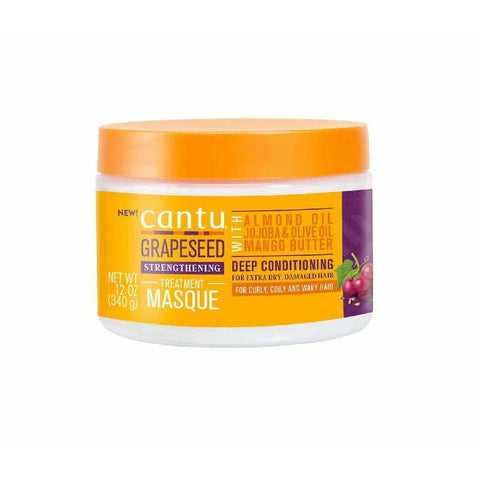 Cantu Treatments, Masks, & Deep Conditioners Cantu: Grapeseed Strengthening Treatment Masque 12oz