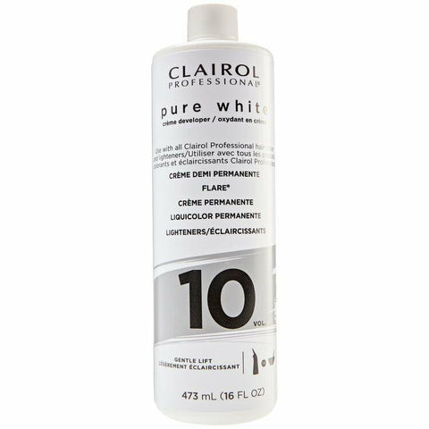 Clairol Hair Color 10v 8oz CLAIROL: Pure White Creme Developer 16oz