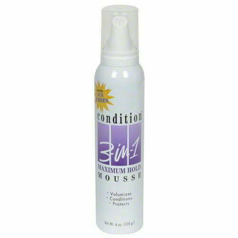 Condition Hair Care Condition: 3-in-1 Mousse 6oz