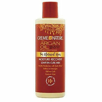 Creme of Nature: Argan Oil Moisture Recovery Leave-In Curl Milk 8oz