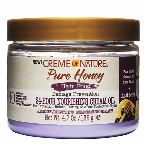 Creme of Nature Hair Care Creme of Nature: Pure Honey Nourshing Cream Oil 4.7oz