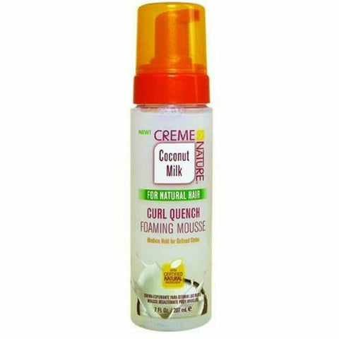 Creme of Nature Mousse & Foams Creme of Nature: Coconut Milk Curl Quenching Foaming Mousse