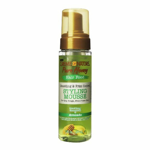Creme of Nature Styling Product Creme of Nature: Pure Honey Hair Food Avocado Mousse 7oz