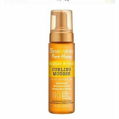 Creme of Nature Styling Product Creme of Nature: Pure Honey Moisture & Twist Curling Mousse 7oz