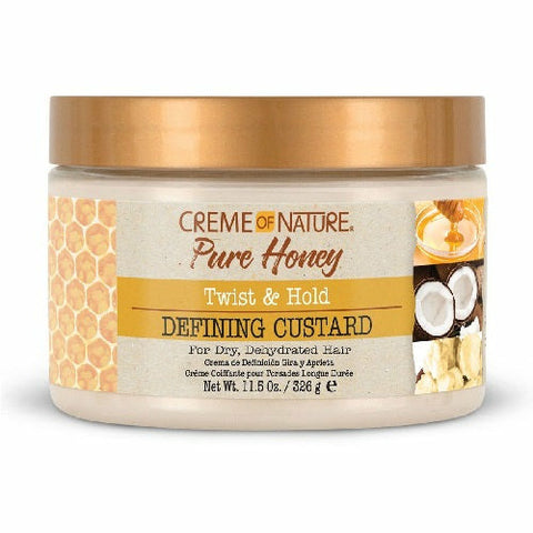 Creme of Nature Styling Product Creme of Nature: Pure Honey Twist & Hold Defining Custard 11.5 oz