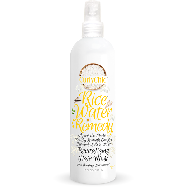 Curly Chic: Rice Water Remedy Revitalizing Rinse 12oz