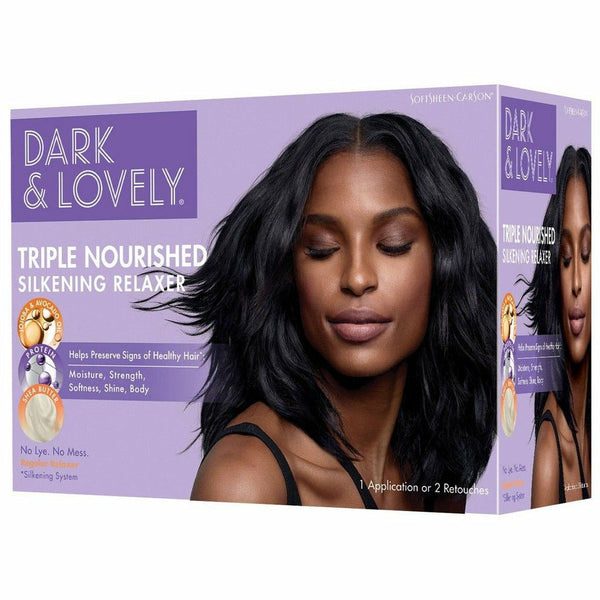 Dark and Lovely Relaxer Dark & Lovely: Triple Nourished Silkening Relaxer