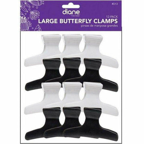 Diane Hair Accessories Diane: Large Butterfly Clamps #D13