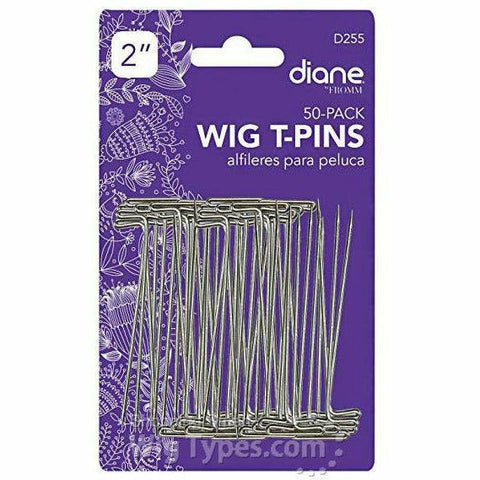 Diane Salon Tools Diane: #D254 Wig T-Pin 50pc