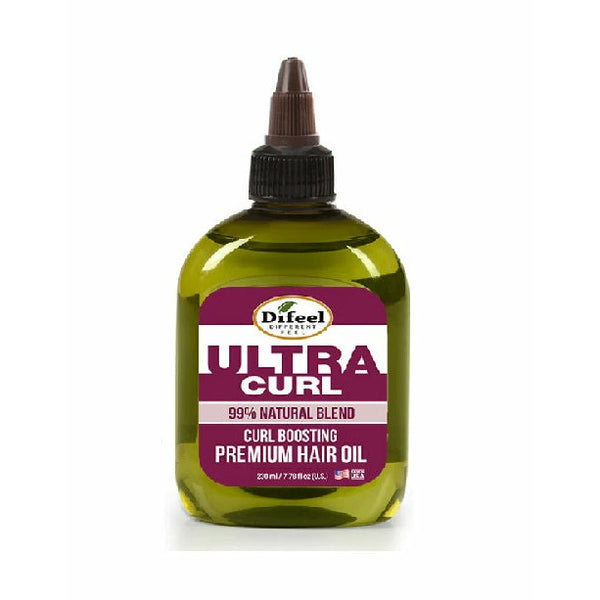 Difeel Hair Care Difeel: 99% Natural Ultra Curl Premium Hair Oil-Curl Boosting Hair Oil 8oz
