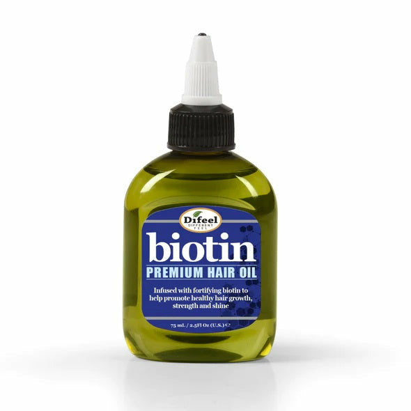 Difeel Hair Care Difeel: Biotin Premium Hair Oil 2.5 oz
