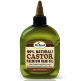 Difeel: Hemp 99% Natural Castor Hair Oil Pro-Growth 2.5oz