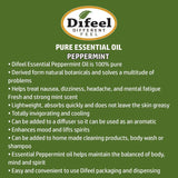 Difeel Hair Care Difeel: Essential Oil 100% Pure Peppermint Oil 1oz