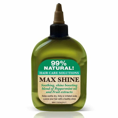 Difeel Hair Care Difeel: Hemp 99% Natural Max Shine Hair Oil Pro-Growth 2.5 OZ