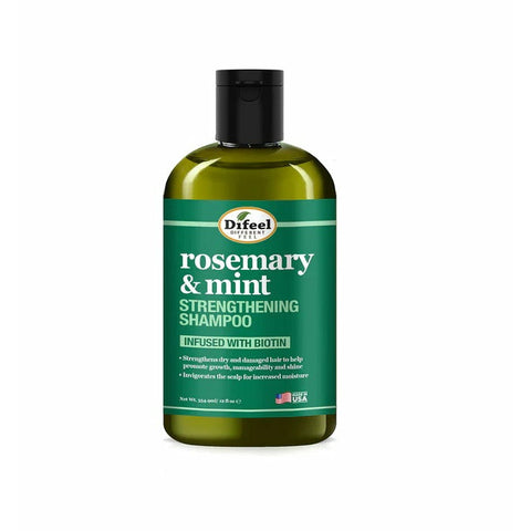 Difeel Hair Care Difeel: Rosemary and Mint Hair Strengthening Shampoo with Biotin 12oz