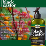 Difeel Hair Care Difeel: Superior Growth Jamaican Black Castor Shampoo 12oz