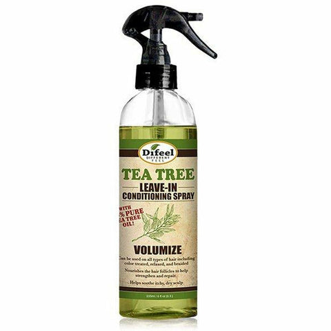 Difeel Hair Care Difeel: Tea Tree Oil Volumize Leave-In Conditioning Spray 6oz