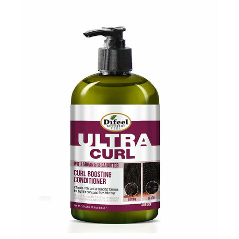 Difeel Hair Care Difeel: Ultra Curl with Argan & Shea Butter-Curl Boosting Conditioner 12oz