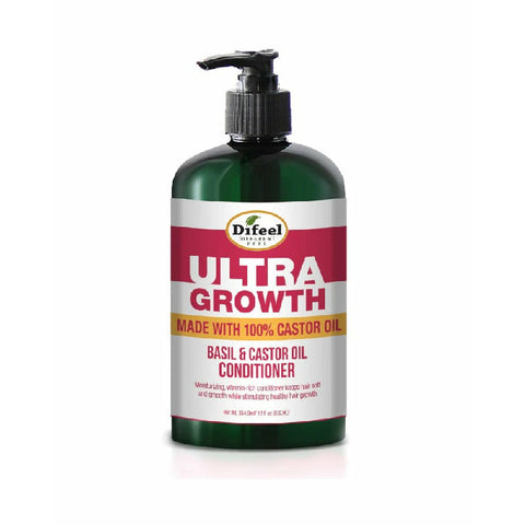 Difeel Hair Care Difeel: Ultra Growth Basil & Castor Oil Pro Growth Conditioner 12oz