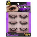Ebin New York eyelashes EBIN: Wonder Cat Faux Mink 3D Lashes - 3pack