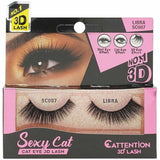 Ebin New York eyelashes SC 007 - Libra EBIN: Sexy Cat 3D Lash