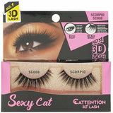 Ebin New York eyelashes SC 008 - Scorpio EBIN: Sexy Cat 3D Lash