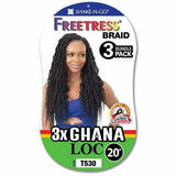 FreeTress Crochet Hair FreeTress: 3X Ghana Loc 20" Crochet Braids