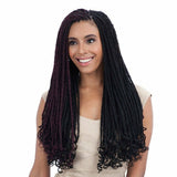 FreeTress Crochet Hair FreeTress: Equal Cuban Twist Braid 24" Synthetic Hair Double Strand Style