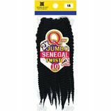 FreeTress Crochet Hair Shake-N-Go Que: 2X Jumbo Senegal Twist 10" Crochet Braids