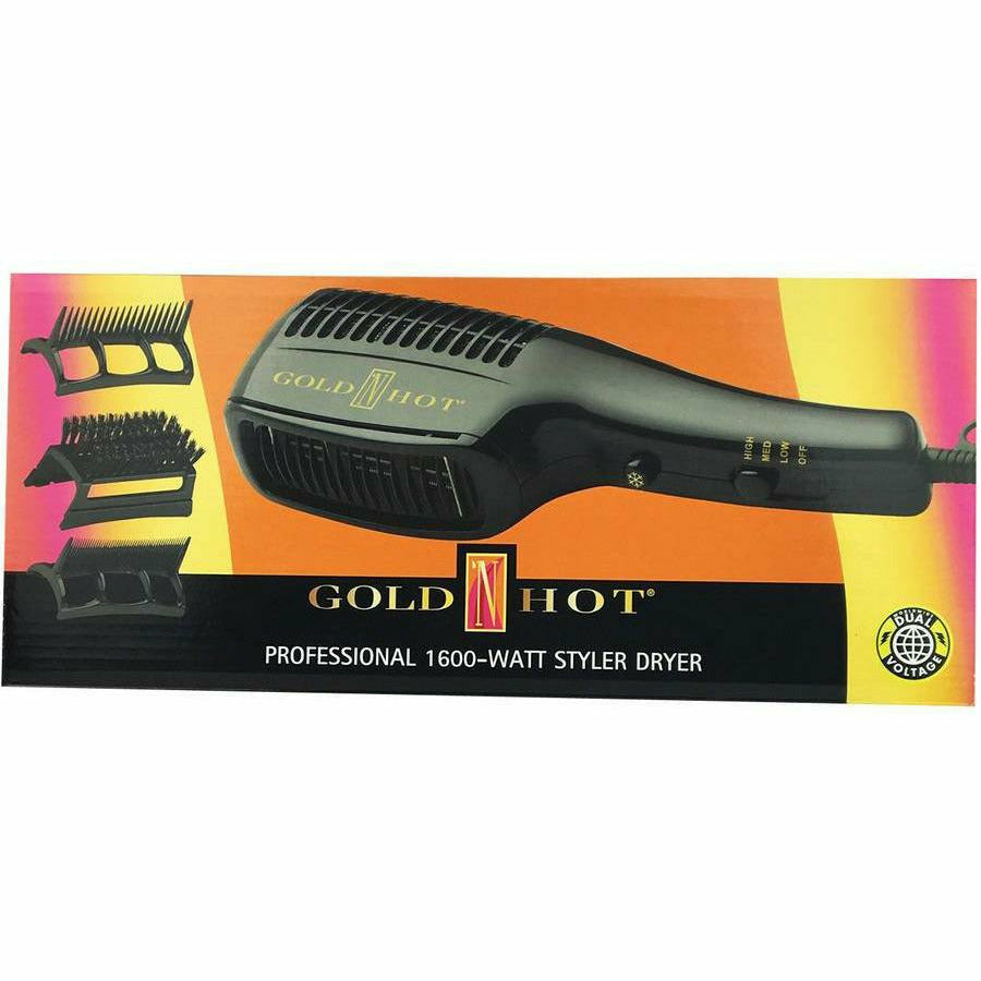 Gold 'n Hot: 1600 W Styler Dryer – Beauty Depot O-Store