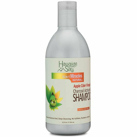 Hawaiian Silky Hair Care Hawaiian Silky: ACV Charcoal Activated Shampoo