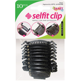 Janet Collection Accessories Black JANET COLLECTION™: SELFIT CLIP - 10 PCS<BR><I><SMALL>PERFECT FOR HAIR EXTENSIONS</SMALL></i>