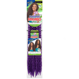 Janet Collection Crochet Hair #D.PURPLE - Dark Purple JANET COLLECTION™: 24" 2X Havana Mambo Twist 100% Kanekalon/Toyokalon