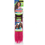 Janet Collection Crochet Hair #OET2/H.PINK- Hot Pink Ombre' JANET COLLECTION™: 24" 2X Havana Mambo Twist 100% Kanekalon/Toyokalon