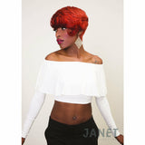 Janet Collection Virgin Human Hair #1 JANET COLLECTION™: PIXIE CUT 100% VIRGIN HUMAN HAIR 38PCS + 8" 4PCS