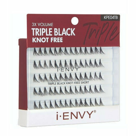 Kiss Cosmetics Kiss: i Envy Triple Black Knot Free Individual Lash Extensions