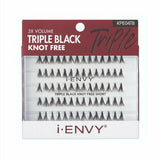 Kiss Cosmetics KPE04TB - Triple Black Short Kiss: i Envy Triple Black Knot Free Individual Lash Extensions